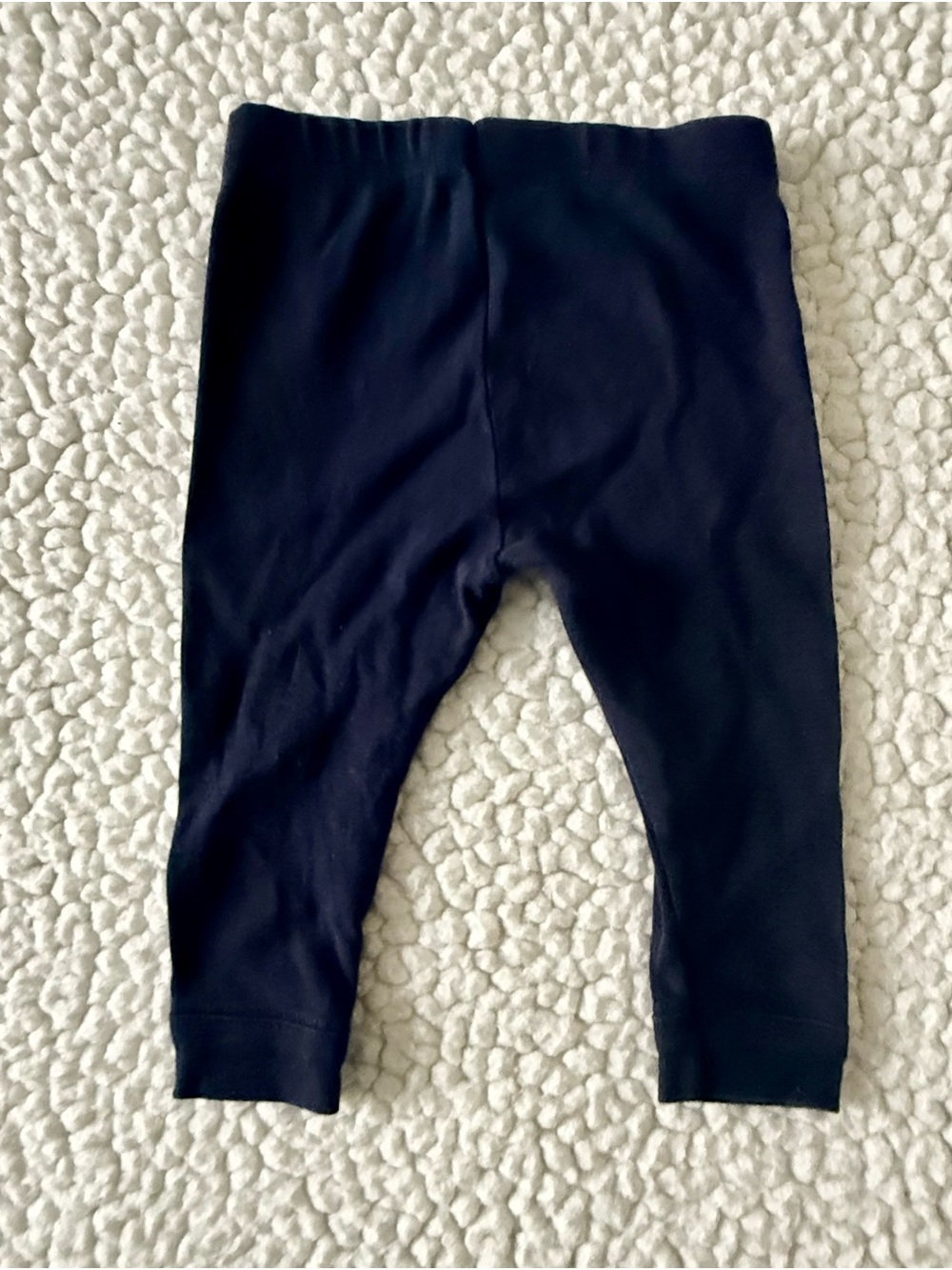Petit Bateau 3-Pack Leggings in Navy, Olive, Dusty Rose 2 Pack Size 6 months - Picture 6 of 10